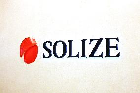 SOLIZE exterior, logo and signage